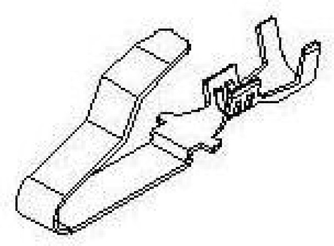 35464-8000, Automotive Connectors BULB SOCKET CONTACT SOCKET CONTACT TERM