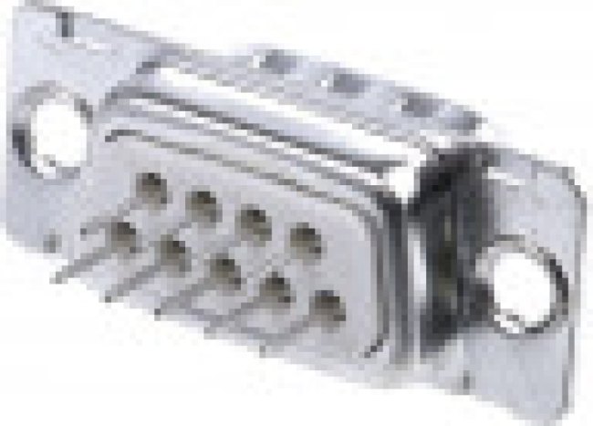DE09P364TXLF, D-Sub Standard Connectors DSUB SIGNAL STB 9PIN