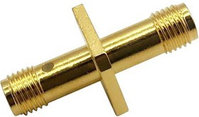 MC002129, РЧ/Коаксиальный адаптер, SMA, Гнездо, SMA, Гнездо, Прямой Переходник, 50 Ом