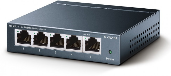 5-портовый настольный коммутатор TL-SG105S 5-портовый настольный коммутатор TL-SG105S