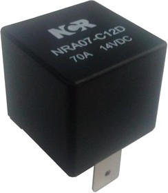 NRA-07-C-12D, Реле 1 переключ. 12VDC, 70A/14VDC SPDT