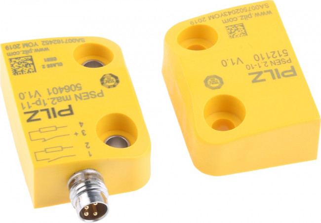 506406, Magnetic Non-Contact Safety Switch, 24V dc, Plastic Housing, NO/NC, M8 506406, Magnetic Non-Contact Safety Switch, 24V dc, Plastic Housing, NO/NC, M8