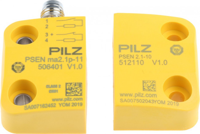 506406, Magnetic Non-Contact Safety Switch, 24V dc, Plastic Housing, NO/NC, M8 506406, Magnetic Non-Contact Safety Switch, 24V dc, Plastic Housing, NO/NC, M8