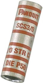 SCS3/0-X, Terminals COPPER SPLICE SHORT BRL 3/0 AWG