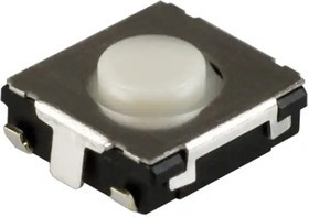 EVQ-Q2W02W, Tactile Switches Switch Light Touch 6mm Square SMD
