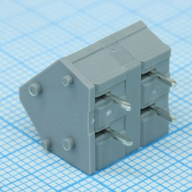 DG245-7.5-02P-11-00A(H), Нажимной безвинтовой клеммный блок на 2 контакта. Зажим типа зажимная клеть. Серия DG245-7.5 DG245-7.5-02P-11-00A(H), Нажимной безвинтовой клеммный блок на 2 контакта. Зажим типа зажимная клеть. Серия DG245-7.5