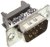 8209-6009, D-Sub Connector, Plug, DE-9, IDC