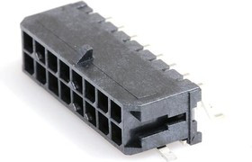 43045-1611, Headers & Wire Housings Microfit 3.0 RA SMT Nail DR 30Au 16 Ckt 43045-1611, Headers & Wire Housings Microfit 3.0 RA SMT Nail DR 30Au 16 Ckt