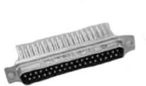 L17DEFRA09S, D-Sub Standard Connectors 9 pin gold flash; female