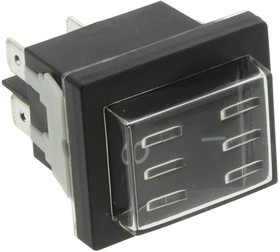 WB24ED1121-ACC-KF05, SWITCH, ROCKER, DPST, 20A, 125V