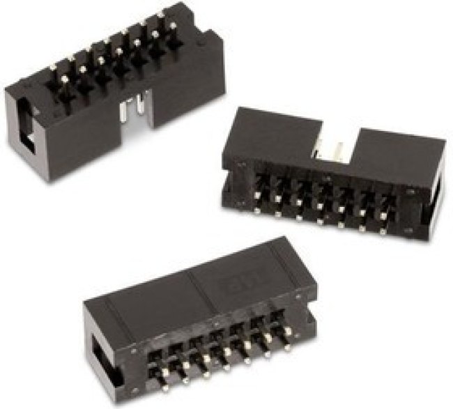61202021621 WR-BHD 2.54mm Male Box Header-20 pins, straight, gold plating