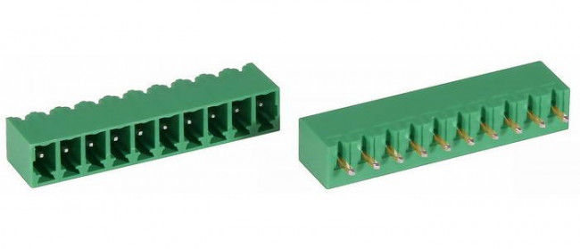 15EDGVC-3.81- 10P-14-00A(H), Разъемный клеммник, 3,81мм, Кол-во полюс: 10, прямой, гнездо, ТНТ