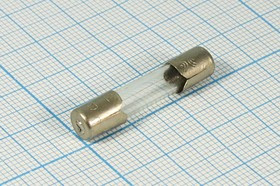 Предохранитель 6,0x30, 1,0А, 250В, стекло, 2C, ПЦ-30