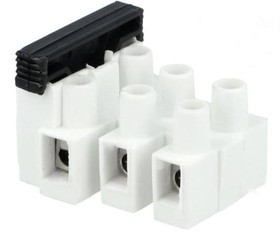 BM 973CS, Клеммник, зажим под винт, 2,5мм2, 450В, Кол-во полюс: 3, клеммы: 6