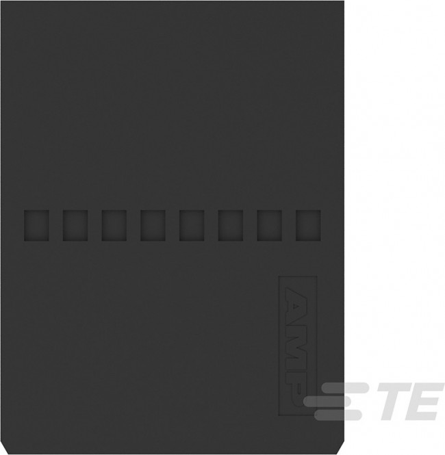 487545-5, FFC &amp; FPC Connectors HSG 1X08P 050X100 REC