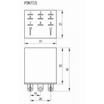 Реле РЭК 77-3 10А 24В AC IEK RRP10-3-10-024A