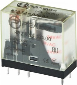 RP2.52.8.024.00, Реле 2 пер. 24VAC, 5A/ 250VAC RP2.52.8.024.00, Реле 2 пер. 24VAC, 5A/ 250VAC
