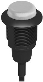 S18LGRXP, LED Panel Mount Indicators S18 EZ-LIGHT - 18 mm - IP67; Two Color: Green Red; 10-30 V dc PNP Input; 4-Wire 2 m Cable