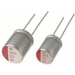 RR71C101MDN1, Cap Aluminum Polymer 100uF 16VDC 20% (8 X 11.5mm) Radial 3.5mm 0.007 Ohm 5600mA 2000h