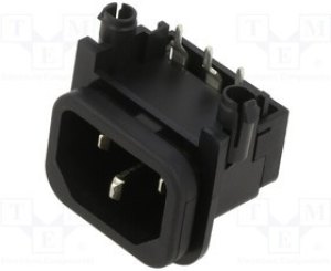GSP2.9213.13, AC Power Entry Modules SLDR/QC SNAP-IN CVR