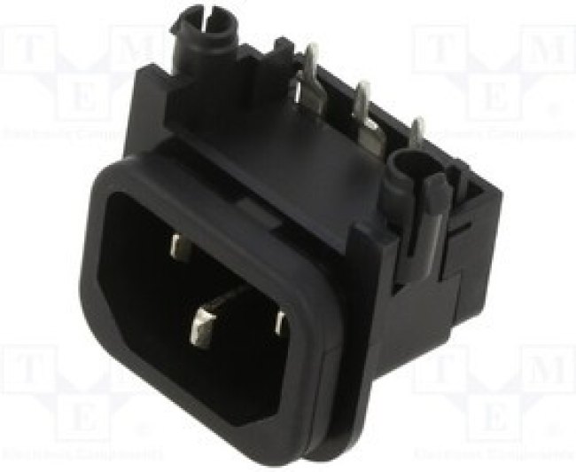 GSP2.9213.13, AC Power Entry Modules SLDR/QC SNAP-IN CVR