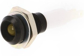 2658.8073, Индикат.лампа: LED, вогнутый, Отв: d9мм, на печатную плату, латунь