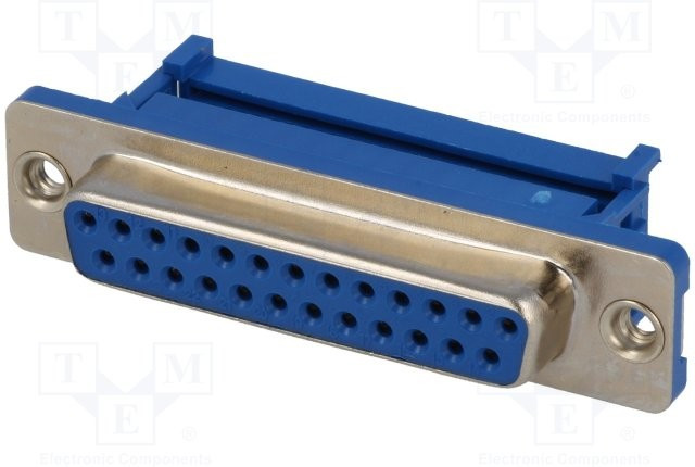 DI-25F (DS1036-25F), Гнездо 25 pin на шлейф DI-25F (DS1036-25F), Гнездо 25 pin на шлейф