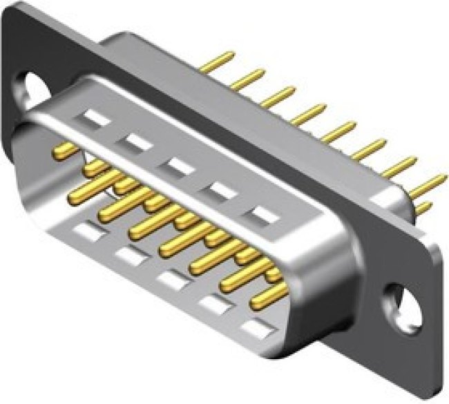 173109-0719, D SUB CONNECTOR, PLUG, DC, 37POS, TH