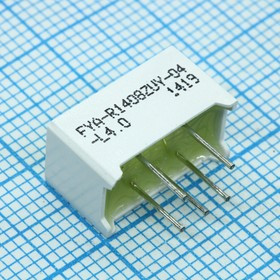 FYA-R1408ZUY-04-L4.0, Светодиодный модуль прямоугольный 14x7.5x8мм Желтый 150-200мКд