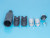KLS1-294-M-06-B, Разъем mini DIN штекер 6pin пластик на кабель