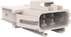 1-2378158-3, Housing, 3 Way, 15A, Power Versa-Lock 5.0, Panel Mount, 600 V ac