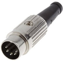 610-0500, Cable Connector, 2A, 34V, 5 Poles, Plug