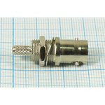 Высокочастотный разъём BNC с креплением на панель, под обжим под кабель RG174; №1556 гн BNC\RG174\\о