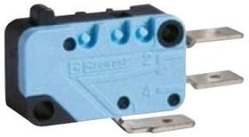 831613C6.L, MICROSWITCH, PLUNGER, SPDT, 10.1A
