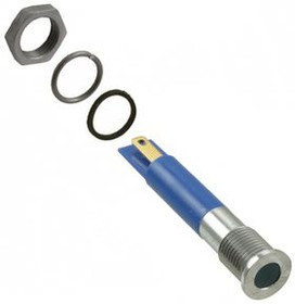 Q8F1CXXB220E, LED Indicator, Solder Lug / Faston 2.8 x 0.8 mm, Fixed, Blue, AC, 220V