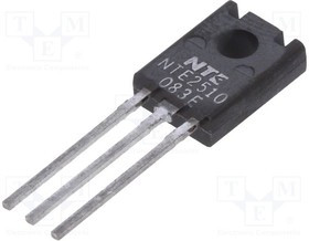 NTE2510, Транзистор: NPN, биполярный, 20В, 0,5А, 5Вт, TO126