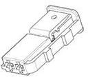 1563189-1, Automotive Connectors MT 2,REC HSG,CODA 2POS 1563189-1, Automotive Connectors MT 2,REC HSG,CODA 2POS