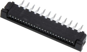 SLW24S-1C7LF, CONNECTOR, FFC/FPC, 24POS, 1ROW, 1MM