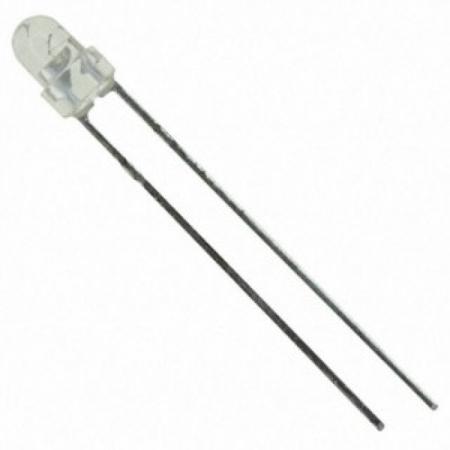 HLMP-NL06, Standard LEDs - Through Hole Amber Non-diffused 590nm, 96.2mcd