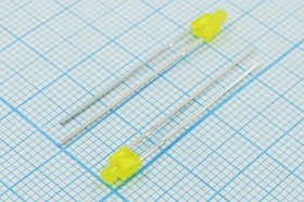 Светодиод 2 x 2m 5, желтый, 7 мкд, угол 120, цвет линзы: желтый матовый, BL-S31149A