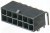 MX-172064-0004, Гнездо, провод-плата, "папа", Mega-Fit, 5,7мм, PIN: 4, Конф: 2х2 MX-172064-0004, Гнездо, провод-плата, "папа", Mega-Fit, 5,7мм, PIN: 4, Конф: 2х2