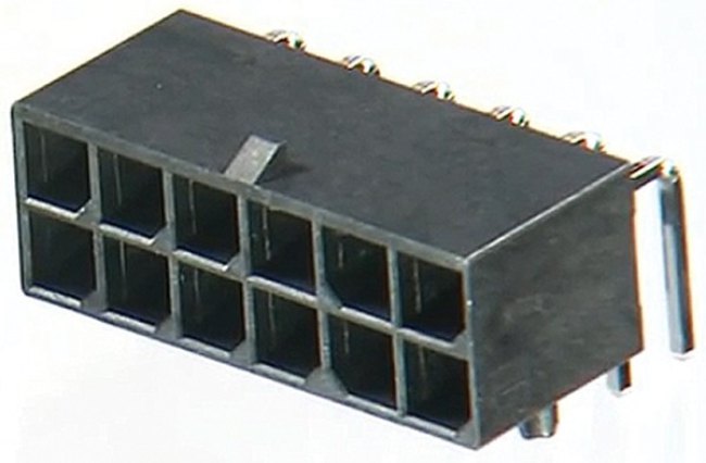 MX-172064-0004, Гнездо, провод-плата, "папа", Mega-Fit, 5,7мм, PIN: 4, Конф: 2х2 MX-172064-0004, Гнездо, провод-плата, "папа", Mega-Fit, 5,7мм, PIN: 4, Конф: 2х2