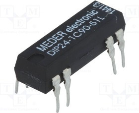 DIP24-1C90-51L, Реле герконовое SPDT