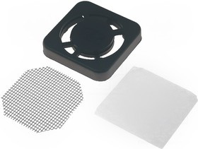RCP-04, Решетка, пластик, 40x40мм, винт, с экраном EMI,с фильтром, С: 32мм RCP-04, Решетка, пластик, 40x40мм, винт, с экраном EMI,с фильтром, С: 32мм