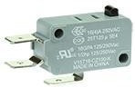 V15T16-CZ100-K, MICROSWITCH, PIN PLUNGER, SPDT 16A 250V