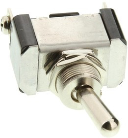 MCR13-6-06, Рычажный переключатель, Вкл.-Вкл., SPDT, Без Подсветки, Панель, 10 А