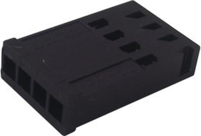 926657-4, Корпус разъема, AMPMODU, Гнездо, 4 вывод(-ов), 2.54 мм, AMPMODU Series Socket Contatcs