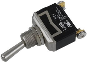 ST161D00, TOGGLE SWITCH, SPST, 20A, 125VAC