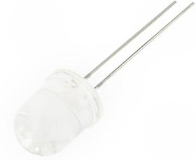 LL-803WC2C-W2-2B, LED; 8mm; white cold; 4000?5000mcd; 15°; Front: convex; 3?4V