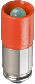 MGSR12, Сменная светодиодная лампа, Карликовый, Красный, T-1 3/4, 1.75 кд